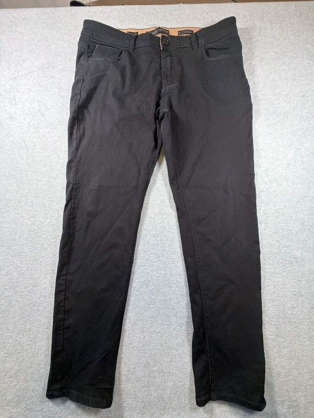 Nick Danger Men's Slim Fit Built For Comfort Black Pants Size 36x32